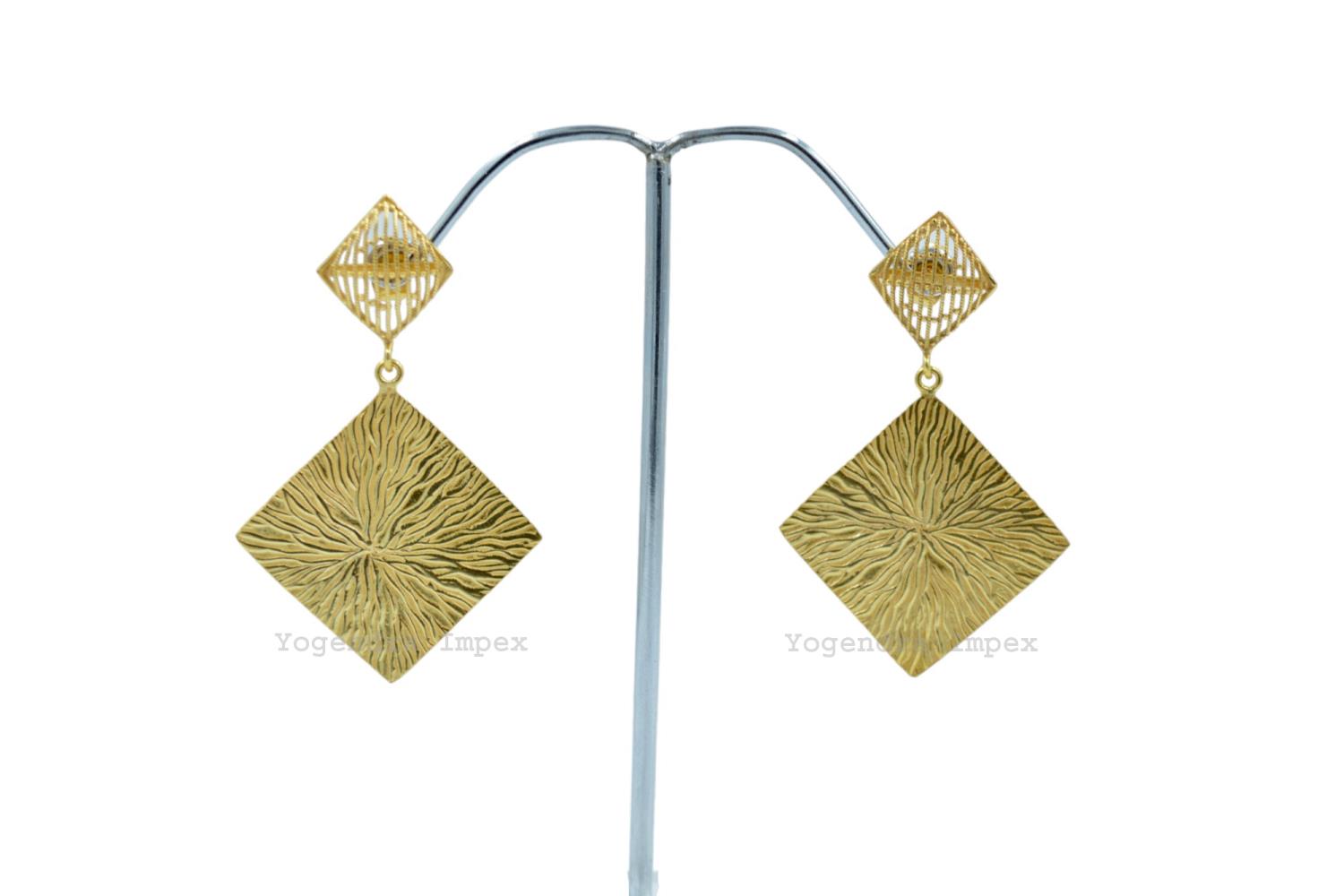 Brass Earrings