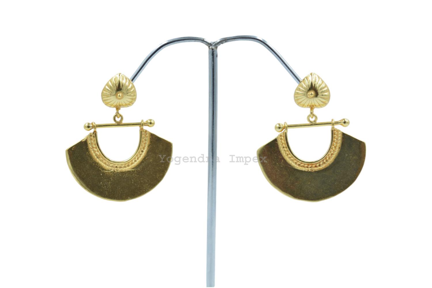 Brass Earrings