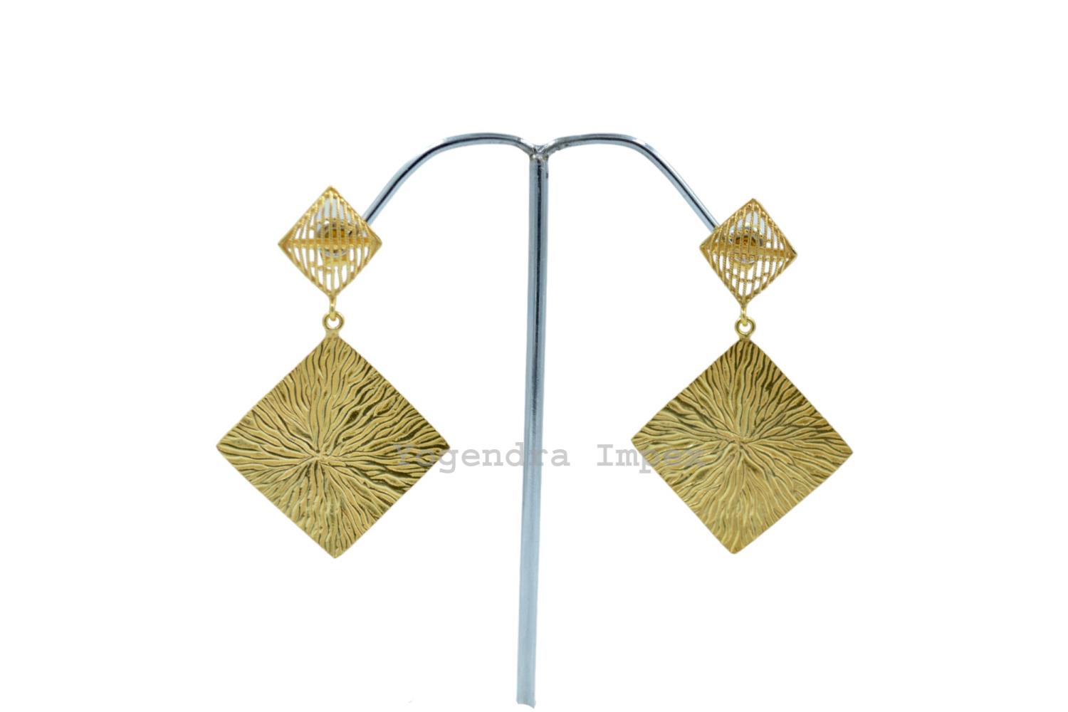 Brass Earrings