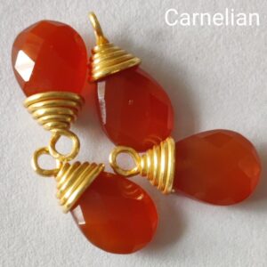 Wholesale 925 Solid Sterling Silver Carnelian Pendant Jewelry Custom Wedding Pendant With Zircon Fashion Pendant