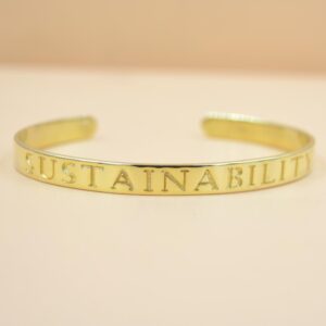 925 Sterling silver Bangle wholesale jewelry silver adjustable bangle with gold plated for sale