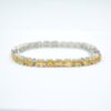 New Trendy Natural Yellow Citrine Gemstone Handmade Bracelet 925 Sterling Silver Jewelry for wholesalers and suppliers