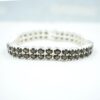 Handmade Smoky Qauartz Tennis Bracelet Gemstone Bracelet 925 Sterling Silver Prong Set Tennis Bracelet For Wholesalers