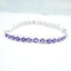 Gorgeous Purple Natural amethyst Gemstone Bracelet 925 Sterling Silver Handmade new Gemstone Bracelet For Wholesale Suppliers