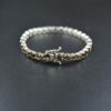 Luxury Sterling Silver 925 Tennis Bracelet Smoky Quartz Jewelry Iced out Chain Bracelet for Women Men In High Quality