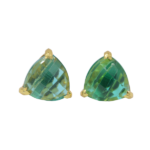 Green Quartz Gemstone Earrings 925 Sterling Silver Earrings