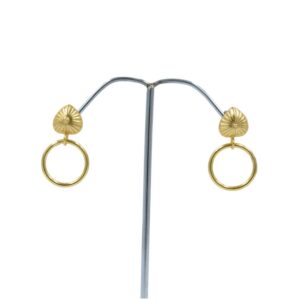 Classic Design Brass earring hooked ear ring and gold plated ear clips jewelry earring blank and handmade use low price