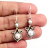 Pearl Earring 925 Sterling Silver Drop Earrings