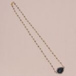 Mullti Sapphire with Labradorite 925 Sterling Silver Necklace Fine Gemstone Necklace for Women