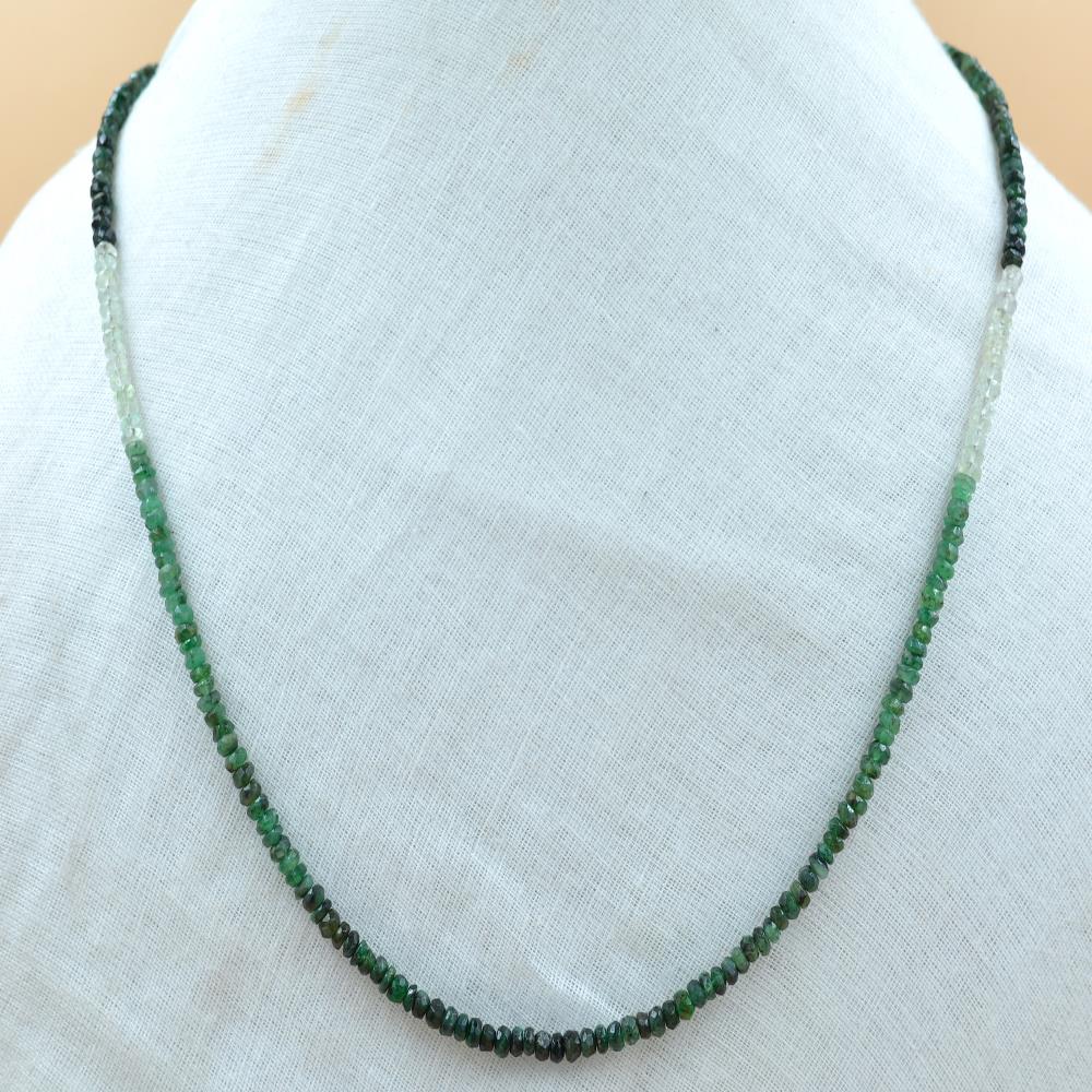 Multi Emerald Necklace