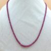Ruby Gemstone Necklace