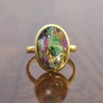 Ruby Gemstone 925 Sterling Silver Ring 18k Gold Plated Ruby Gemstone Ring Wholesale Supplier & Manufacturer