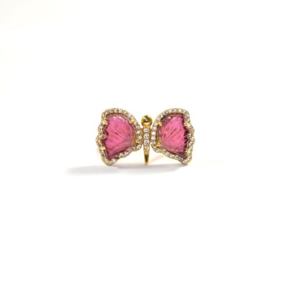 Pink Tourmaline Ring