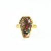 special fashion amazing 925 solid sterling silverSpiny Blue Oyster Copper Turquoise ring unisex ring for wedding silver ring