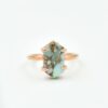 fine quality bezel 925 sterling silver ring natural Copper Amazonite ring indian silver jewelry suppliers Copper Amazonite ring