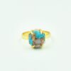 Pink Opal Copper Turquoise