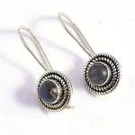 Top Quality Natural Labradorite Gemstone Drop & Dangle Earrings/ Handmade Boho 925 Sterling Silver Earrings Jewelry For Supplies