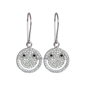 cubic Zirconia round Shape 925 Sterling Sliver Earring latest arrival earrings for women jewelry