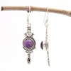 Purple Amethyst Gemstone Drop & Dangle Earrings 925 Sterling Silver Handmade Purple Gemstone Earrings For Wholesale Suppliers