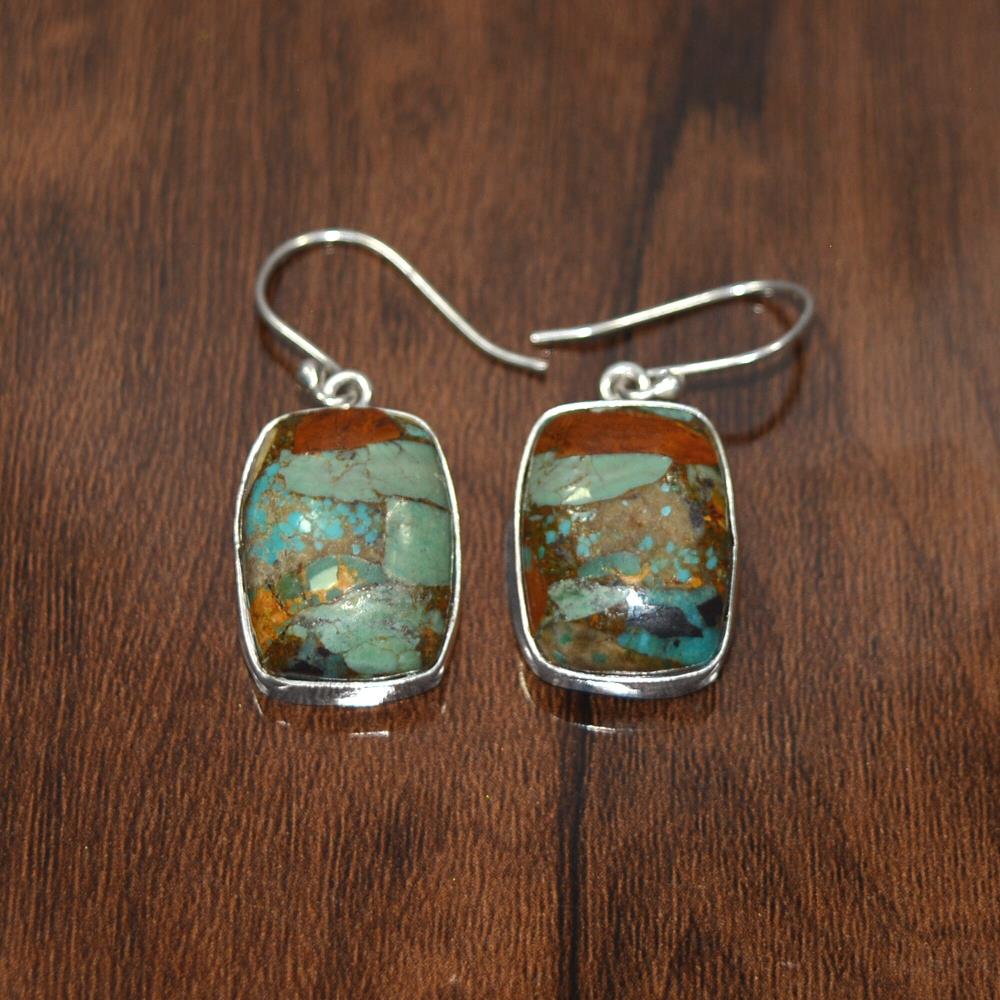 Boulder Turquoise Earrings