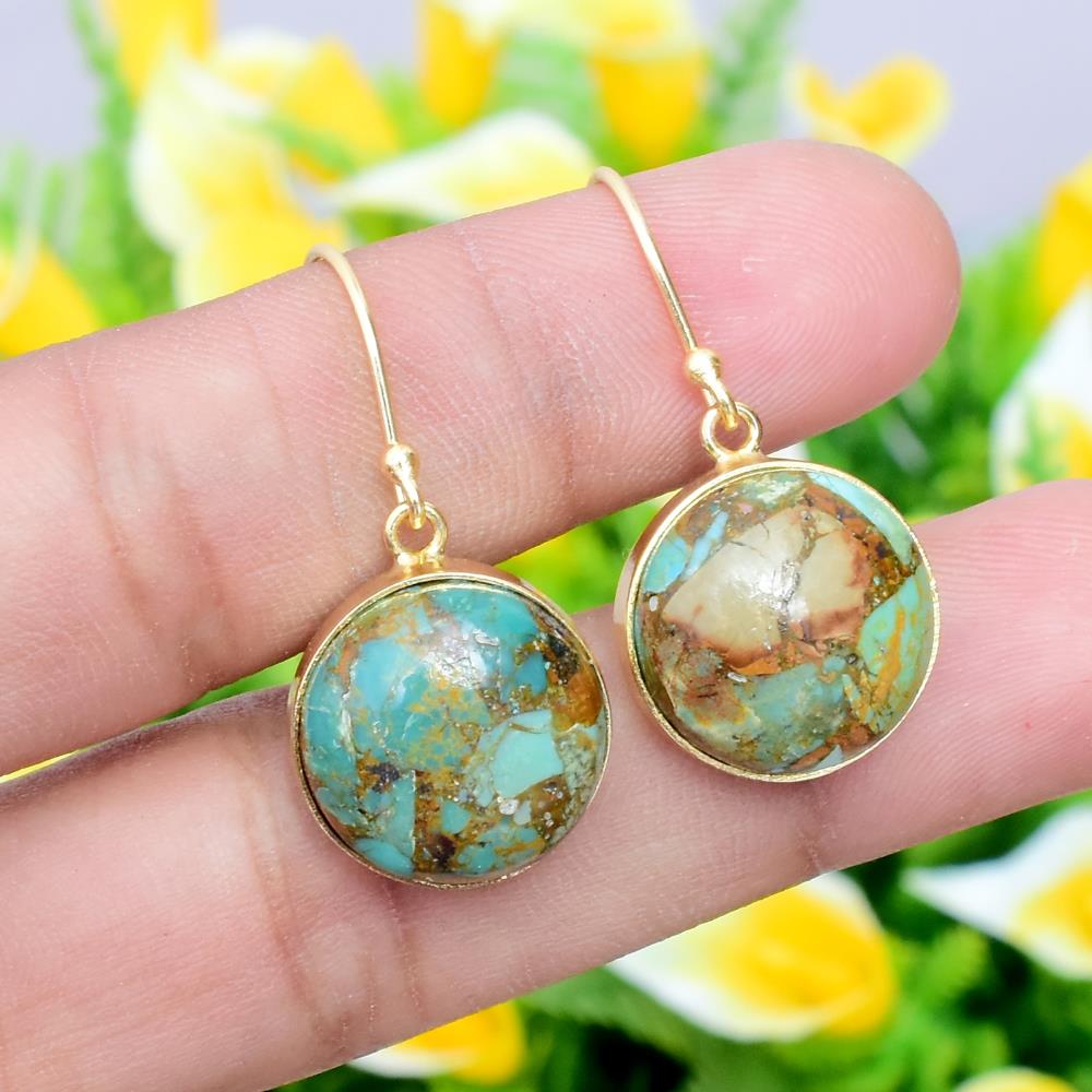 Boulder Turquoise Earrings