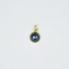 925 Sterling Silver Moss kaynite Pendant Jewelry Beautiful Colorful Natural Moss kaynite round Shape Stone Silver Pendant