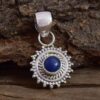 925 Solid Sterling Lapis Lazuli Fine Jewellery Pendant Fashion Pendant Antique Pendant For Girl Wholesaler Of Silver