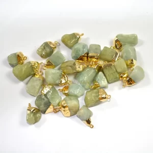 aquamarine Gemstone 925 sterling silver Pendant925 Sterling Silver gold Plated With high quality aquamarine Jewelry Buyers