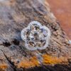 One Of A Kind Natural Smoky Quartz Gemstone Ring/ 18k Gold Plated Bezel Set 925 Sterling Silver Handmade Ring For Supplier