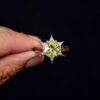 Round Shape Natural Lemon Quartz Gemstone 925 Sterling Silver Ring Gorgeous Yellow Gemstone Ring Jewelry For Wholesale Suppliers