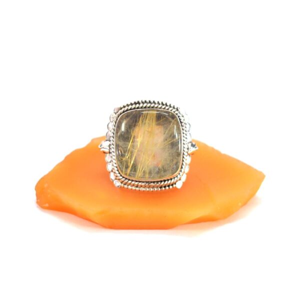Golden Rutile Ring