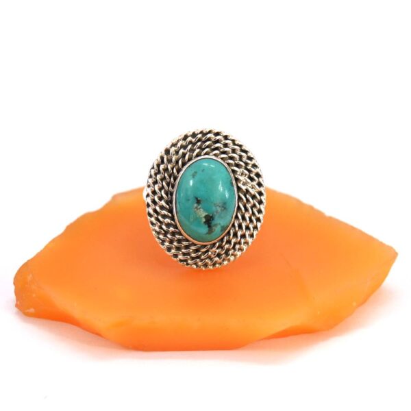 Green Turquoise Ring