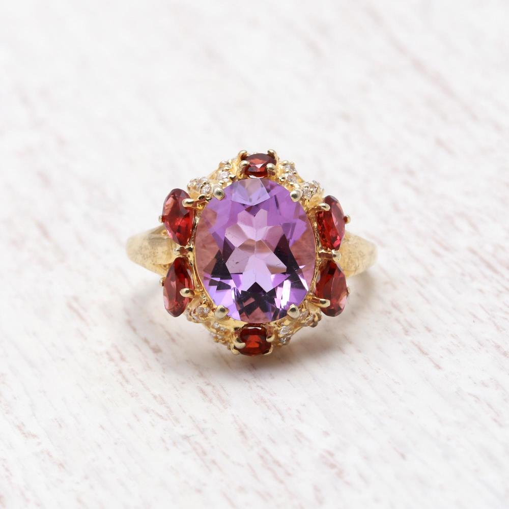 Amethyst & Garnet