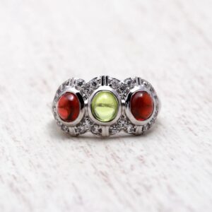 Peridot & Garnet
