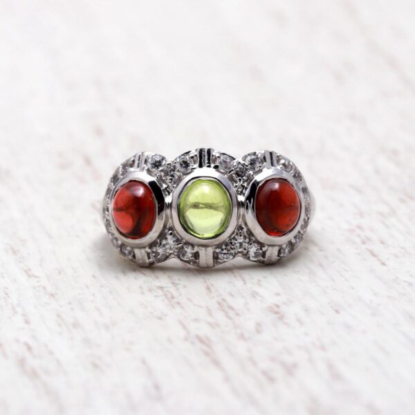 Peridot & Garnet