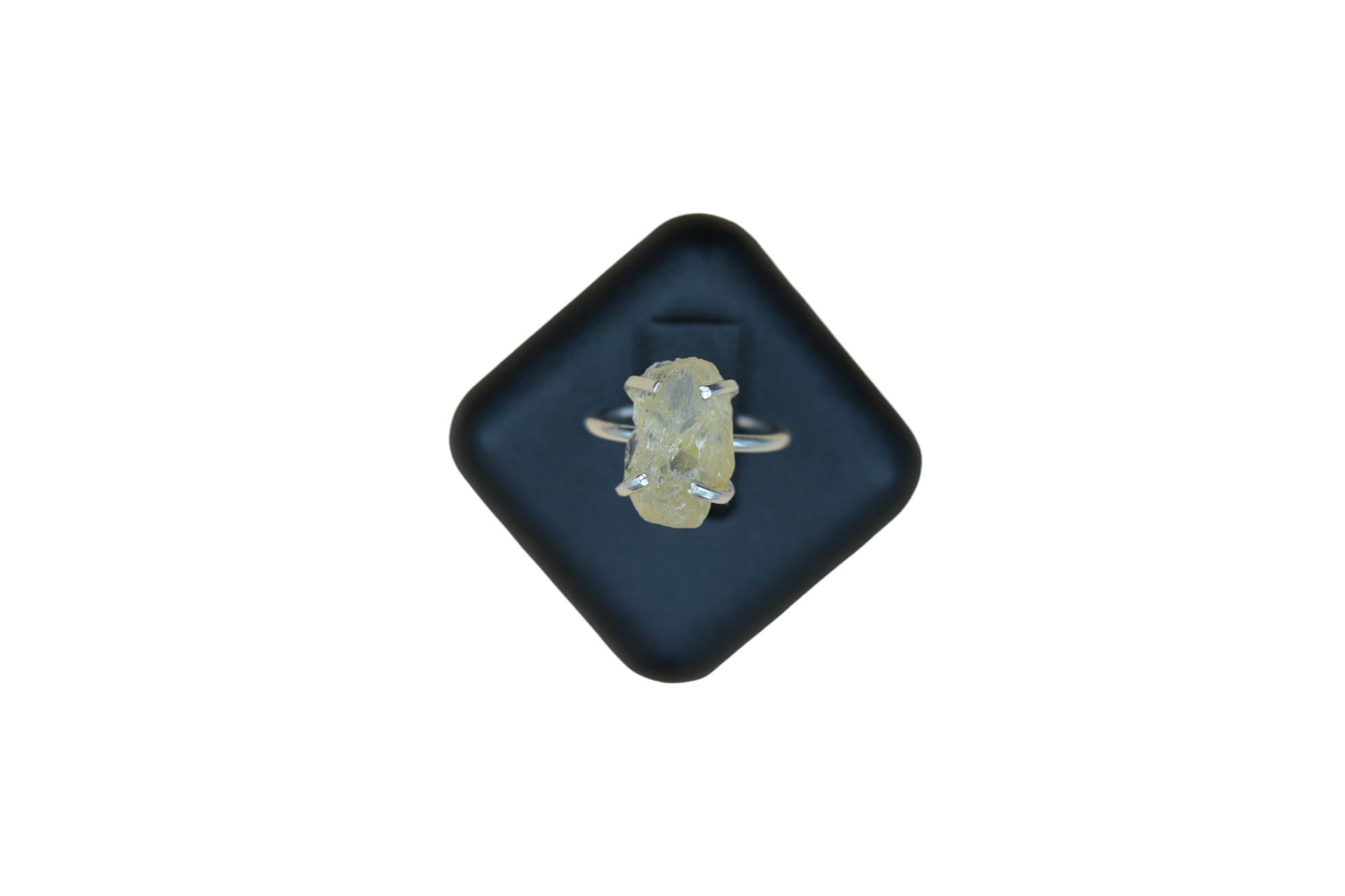 Indian 925 Solid Sterling Silver Lemon Quartz Stone Rings Fashion Rings Antique Rings Gift For Women Wholesaler Of Silver