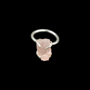 925 solid sterling silver Rose quartz ring from stone wholesale manufacturer at factory dealer price shop online now