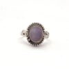 Natural Rainbow Moonstone Beautiful Semiprecious 925 Solid Sterling Silver Ring Wholesale Jewelry Factory India