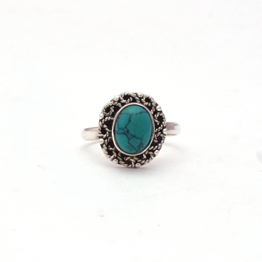 Turquoise Boho ring