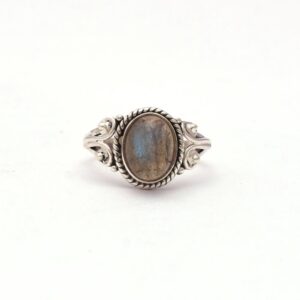Labradorite Boho Ring