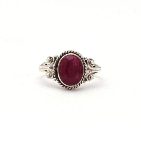 Ruby Boho ring
