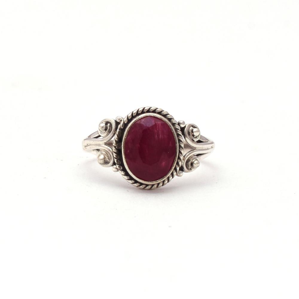 Ruby Boho ring