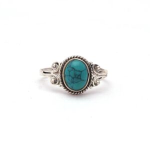 Turquoise Boho ring