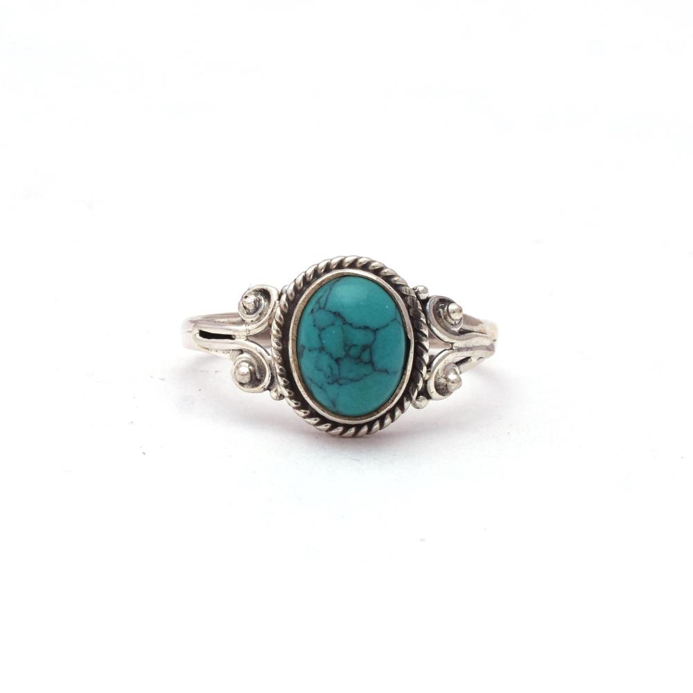 Turquoise Boho ring