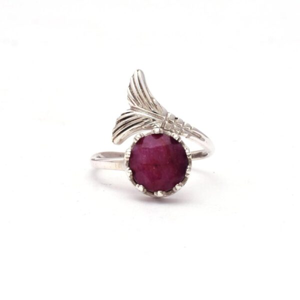 Ruby Boho ring