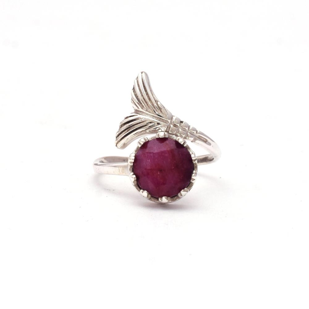 Ruby Boho ring