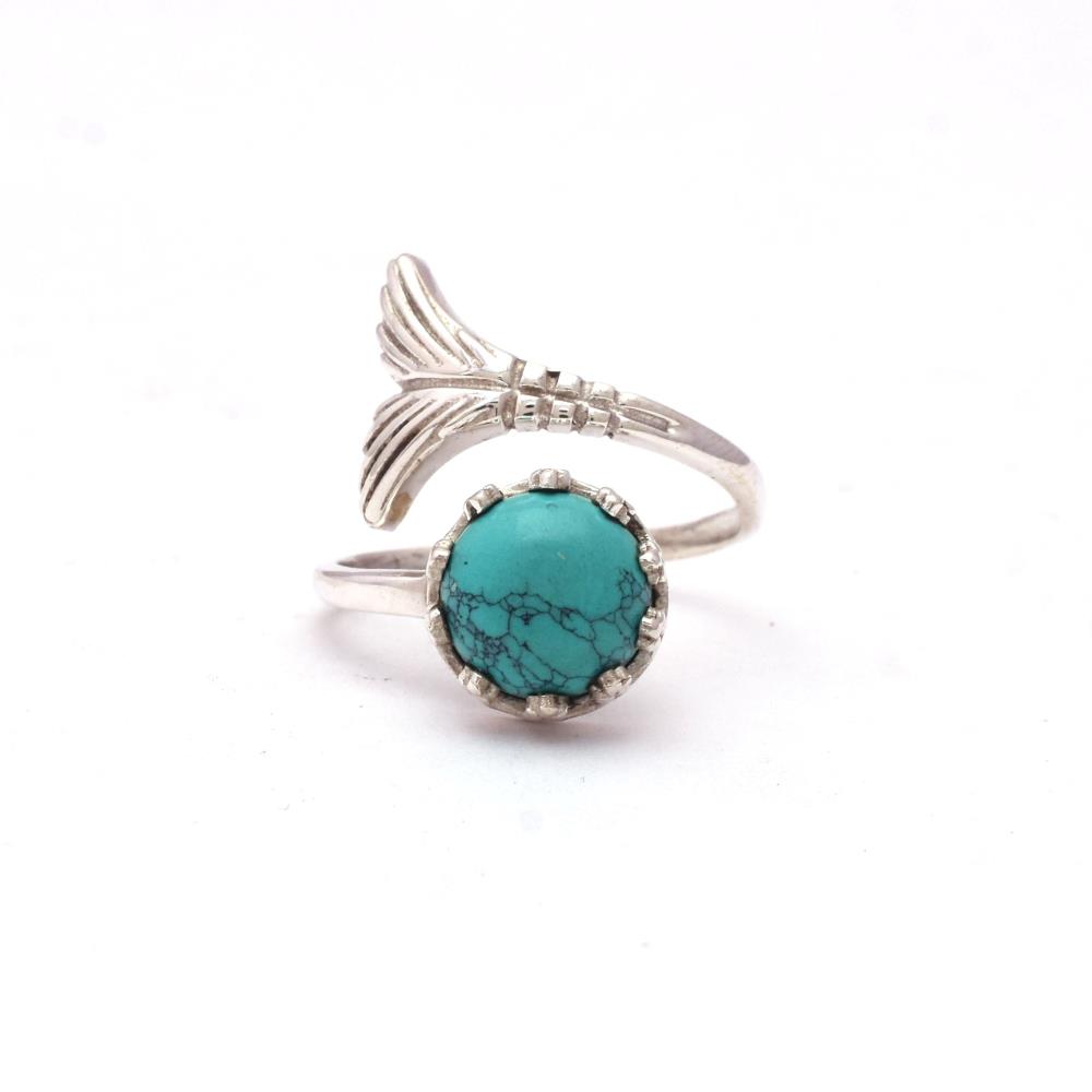 Turquoise Boho ring