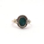 Emerald Boho Ring