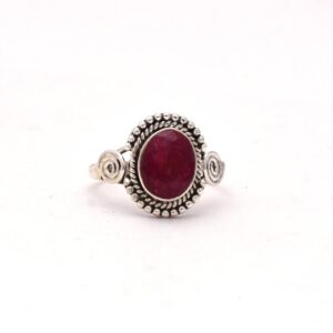 Ruby Boho ring