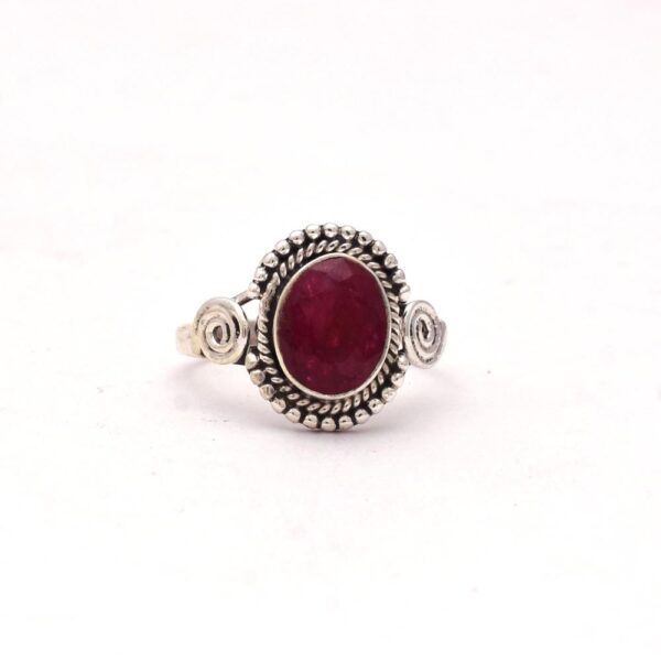 Ruby Boho ring